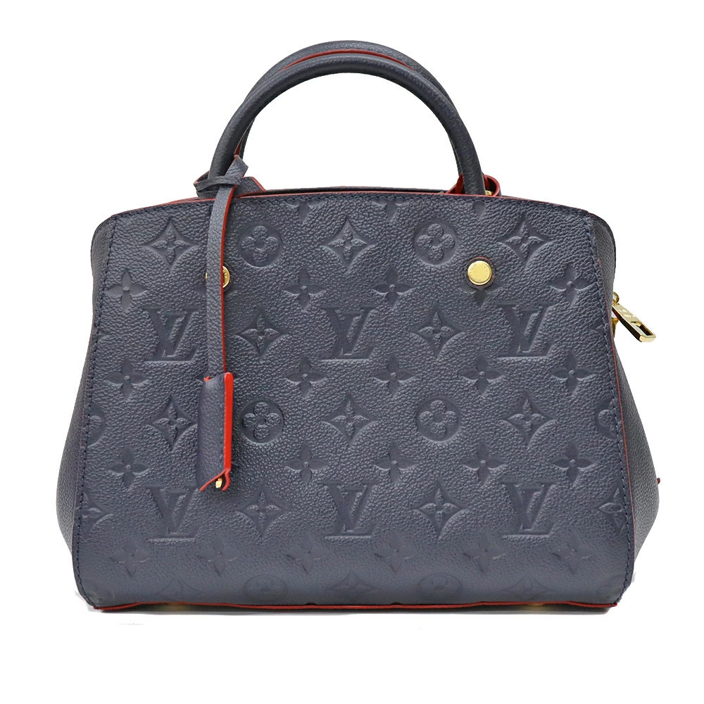 Louis Vuitton Montaigne handbag Navy Blue